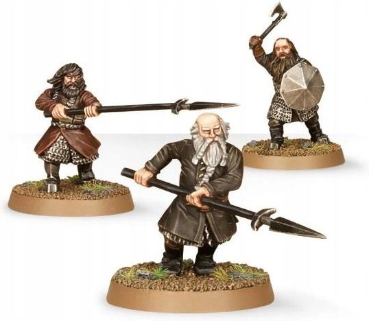 Lot de 2 figurines Le Roi-sorcier d'Angmar Games Workshop Warhammer Middle Earth noir