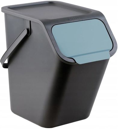 Practic Pojemnik Kosz Do Segregacji Odpadów Niebieski 25L