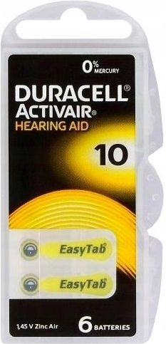 Batterie Acustiche Duracell DA10 - In Vendita Su - Foto 4