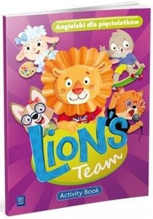 Lion&#039;s Team. Język angielski. Activity Book. 5-latek