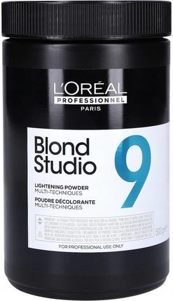L'Oréal Professionnel L'Oreal Blond Studio 9 Lightening Powder Rozjaśniacz Do Włosów, Tonów, 500Gr