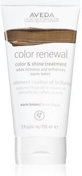 Aveda Color Renewal & Shine Treatment Maska Koloryzująca Do Włosów Odcień Warm Brown 150 ml