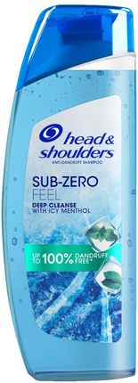 Head & Shoulders Deep Cleanse Sub Zero Feel Przeciwłupieżowy Szampon Nawilżający 300 ml