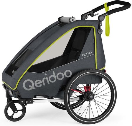 Przyczepka rowerowa Qeridoo Qupa 1 2022 Lime