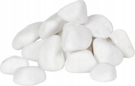 Otoczaki Kamienie Białe Śnieżnobiałe 1-3cm 25Kg