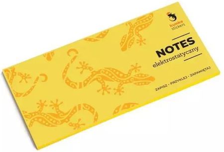Panta Plast Notes Elektrostatyczny Żółty 100 Karteczek