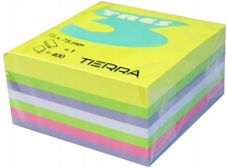 Karteczki samop. 75x75 400 szt. Tierra Summer