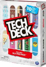 Spin Master Tech Deck Fingerboard Zestaw 10 Deskorolek Dlx Pro Pack - Fingerboard i fingerbike