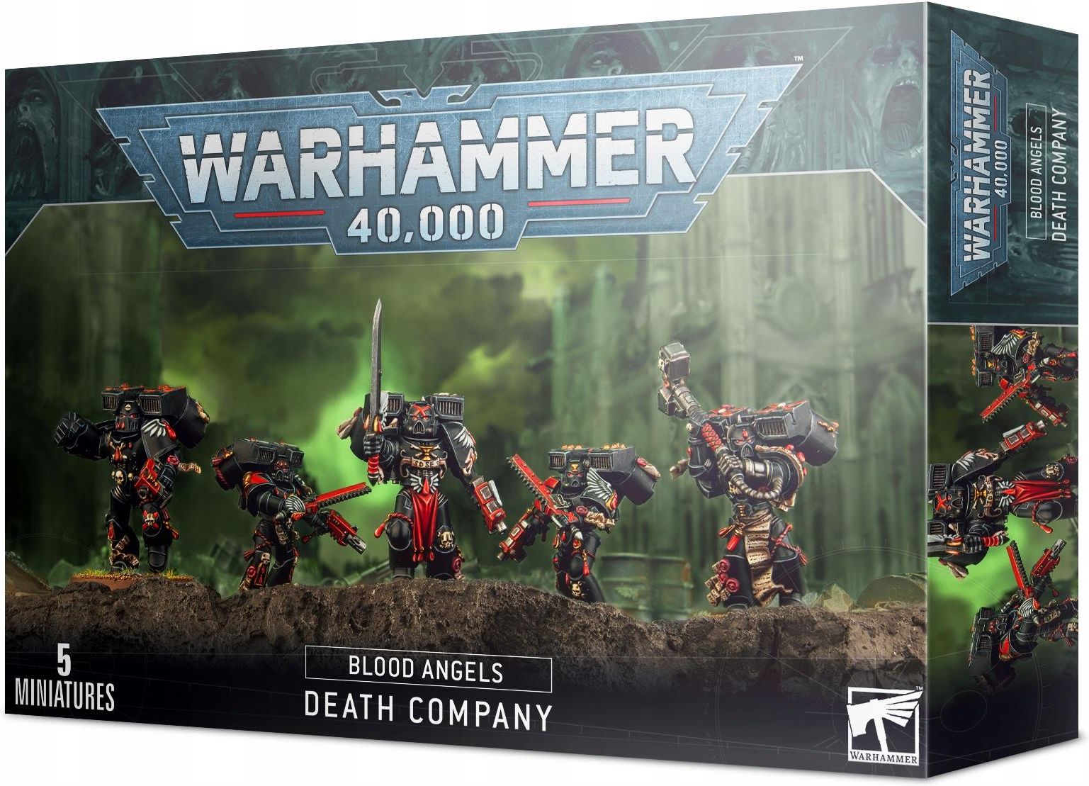 Games Workshop Warhammer 40k Space Marines Blood Angels Death Company NIB