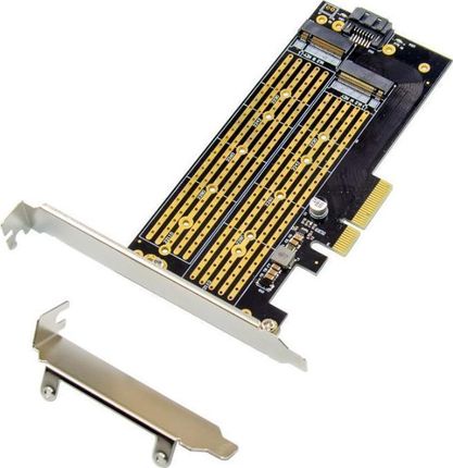 MICROCONNECT  PCIE X4 M.2 KEY NMVE SSD ADAPT  (MCPCIEX4M2)