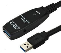 Kabel USB MicroConnect Active 3.0 cable, A-A M-F (USB30AAF10A)