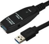 Kabel USB MicroConnect Active 3.0 cable, A-A M-F (USB30AAF10A)
