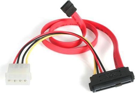 StarTech.com 18" SAS 29-Pin to SATA with LP4 Power Cable (SAS729PW18)