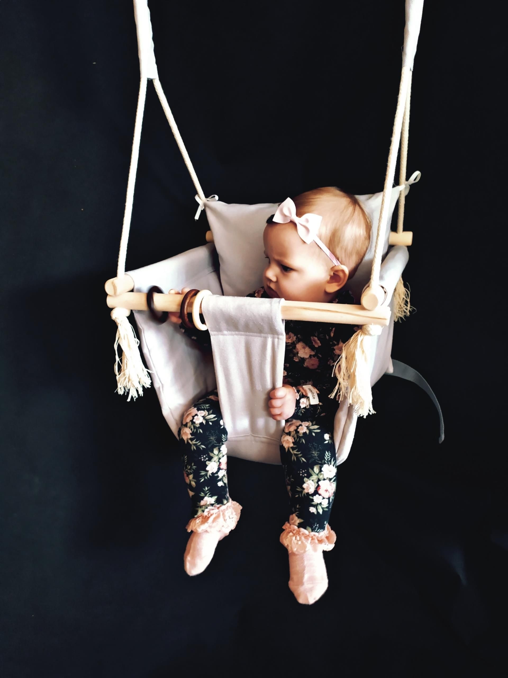 Kidaboo Huśtawka Skandynawska Certyfikat+Pasy Bezp (BASICGREY) - zdjęcie 10 Kidaboo Huśtawka Skandynawska Certyfikat+Pasy Bezp (BASICGREY)