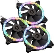Bitspower Notos Xtal 120 3-pack + Hub Pilot (BPTANTX1218D3)