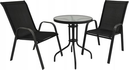 Kontrast Zestaw Mebli Do Ogrodu Tarasu 2X Krzesła + Stół 