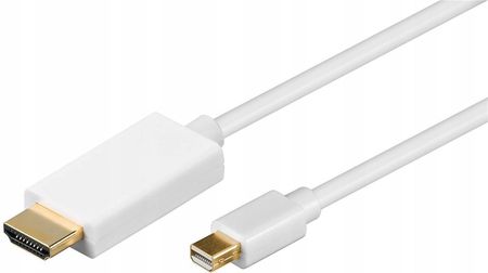 Goobay Kabel DisplayPort Mini - HDMI 1m biały (JAB1167480)