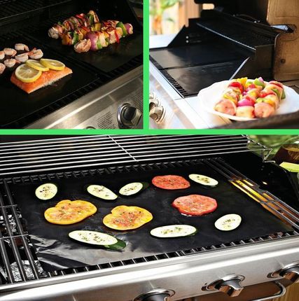 5x Mata Na Grill Do Pieczenia Tacka Teflonowa - zdjęcie 2