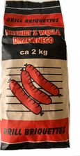 Zdjęcie Brykiet Drzewny Do Grilla 2KG Z Węgla Drzewnego - Wągrowiec