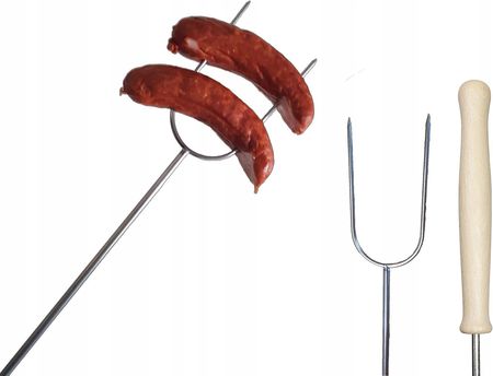 Wp Kije kijki widełki na ognisko 130 cm nierdzewne