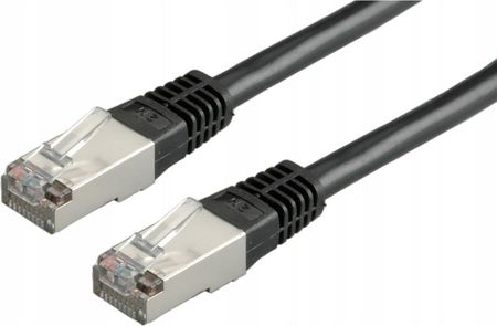 Roline S/FTP-Patch Cable Cat5e, Black, 1m (21.15.0335)