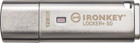 Pendrive Kingston IronKey Locker+ 50, 128 GB (IKLP50/128GB)