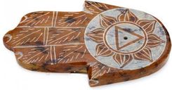 Zdjęcie Podstawka Do Palenia Kadzidełek Chamsa I Czakra Splotu Słonecznego 1003595 - Głuszyca