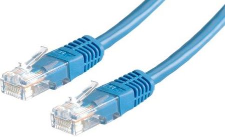 Roline UTP Patch cable Cat.5e, 5.0m, AWG24, blue (21.15.0564)