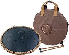 Octave Steel Tongue Drum Navy Blue D Amara