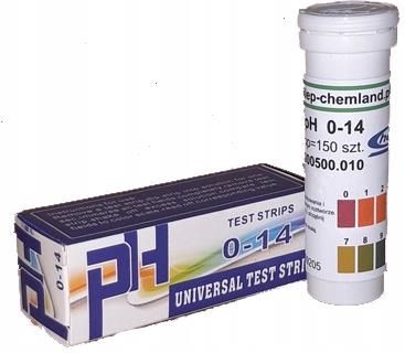 Papierek lakmusowy pomiar pH 0-14 150 szt.
