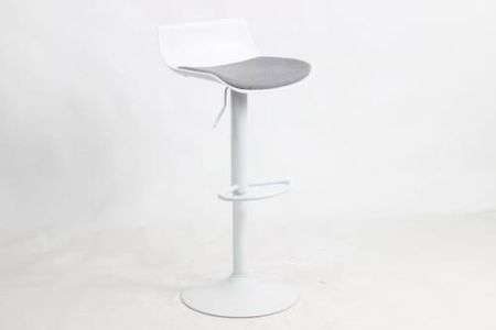 Krzesło Barowe Snap Bar Tap Regulowane Białe 115598