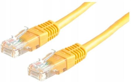 Roline UTP Patch cable Cat.5e, 3.0m, AWG24, yellow (21.15.0552)