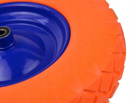 Geko Koło Do Taczki 4.00-8 Pełne Pu Orange - zdjęcie 3