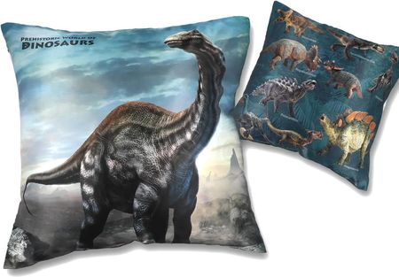 Poduszka Z Wypełnieniem Suwak Prehistoric World Of Dinosaurs (Carmani)