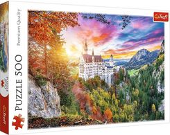 Zdjęcie Trefl Puzzle 500el. Widok na zamek Neuschwanstein, Niemcy 37427 - Puławy