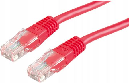 Roline UTP Patch cable Cat.5e, 1.0m, AWG24, red (21.15.0531)