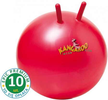TOGU Kangaroo Junior ABS 310602 piłki skoczek 45 cm rubinowe 10 sztuk