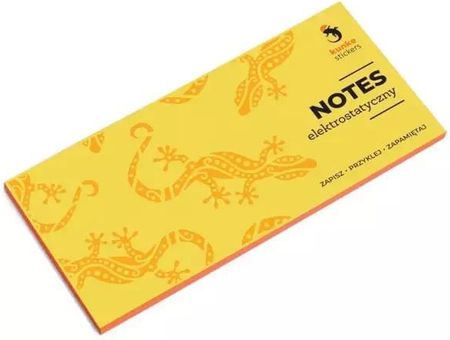 Panta Plast Notes Elektrostatyczny Pomarańczowy 100 Karteczek
