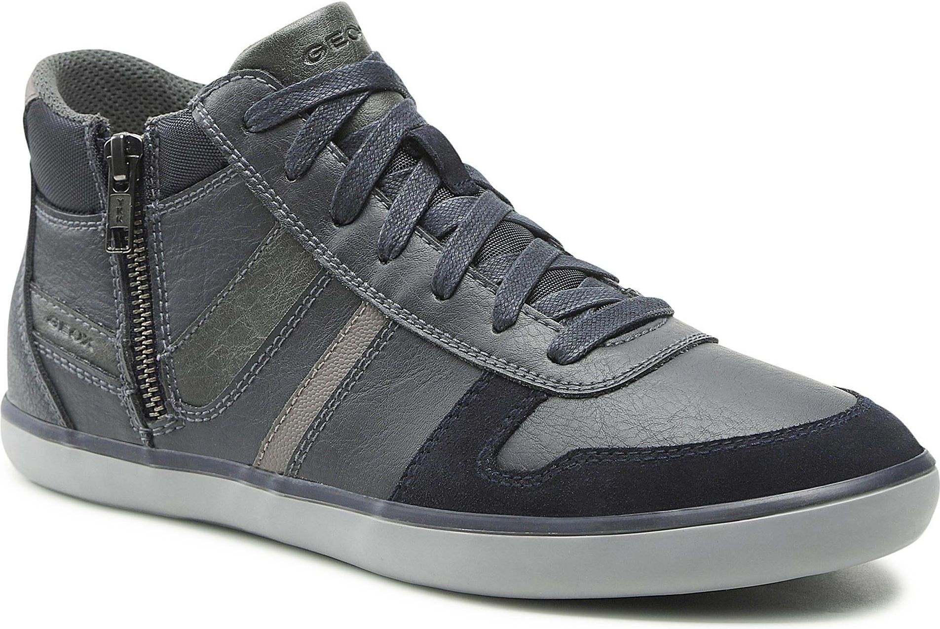 Geox U Edgware B, Sneakers Uomo, Nero, 39 EU