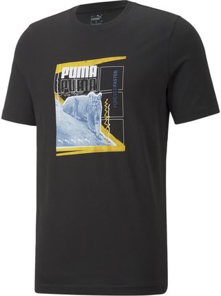 Koszulka męska Puma ART GRAPHIC czarna 67177001
