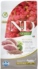 Farmina Cat N&D Quinoa Neutered Duck & Broccoli 300G