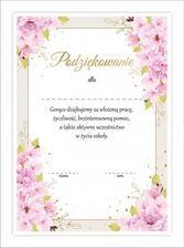 Learnhow Dyplom A4 Podziękowania Dla Rodziców 10szt.