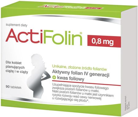 ActiFolin 0,8 Mg 90 tabl.