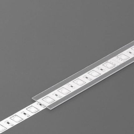 Topmet Klosz wsuwany "A1" transparentny do profili aluminiowych LED - 2mb (J6000916)