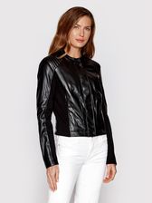 Guess Kurtka z imitacji skóry New Fiammetta W2YL19 WE480 Czarny Regular Fit - zdjęcie 1