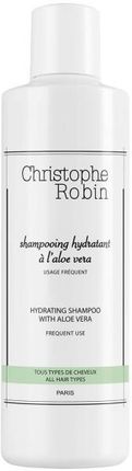 Christophe Robin Nawilżający Szampon Z Aloesem Do Włosów Hydrating Shampoo With Aloe Vera 500 ml