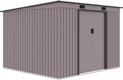 Zdjęcie Szopa Narzędziowa Do Ogrodu Oregon 9X8 Warm Grey - Pszów