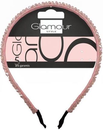 Glamour Opaska Do Włosów Z Różowymi Kryształkami 417513 