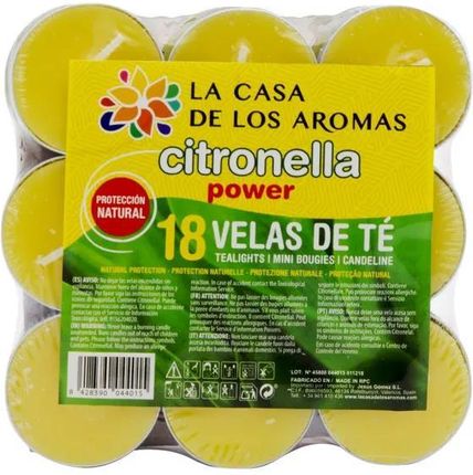 La Casa De Los Aromas Citronella Podgrzewacze18szt.