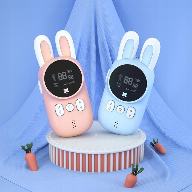 Red Walkie Talkie Dla Dzieci Królik Krótkofalówki 2szt. - zdjęcie 2 Red Walkie Talkie Dla Dzieci Królik Krótkofalówki 2szt.